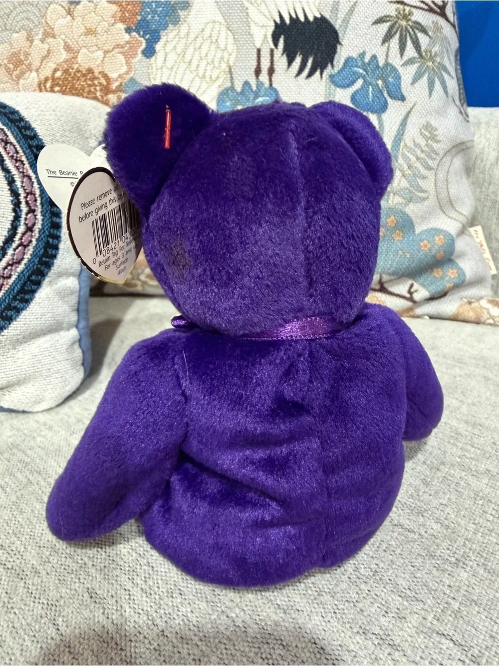 Ty Purple Princess Diana Memorial Bears